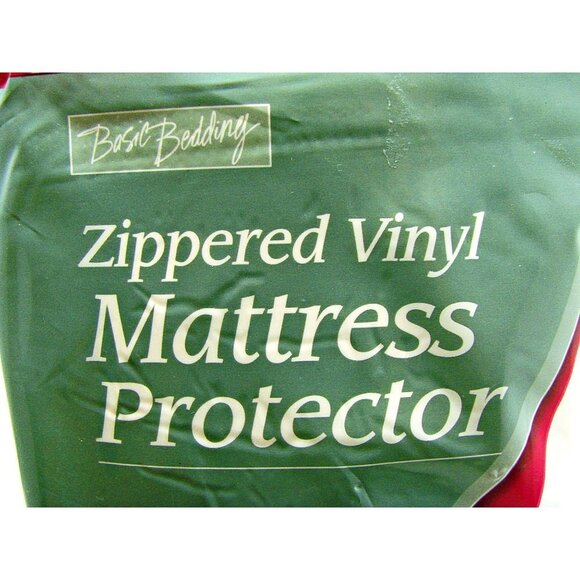 Basic Bedding Zippered Vinyl Mattress Protector - Picture 3 of 8